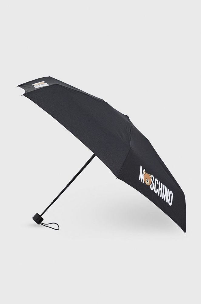 Парасоля Moschino колір чорний (2499275)
