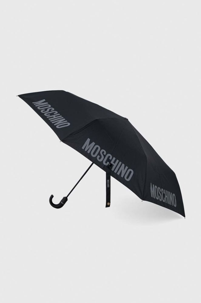 Парасоля Moschino колір чорний (2876686)