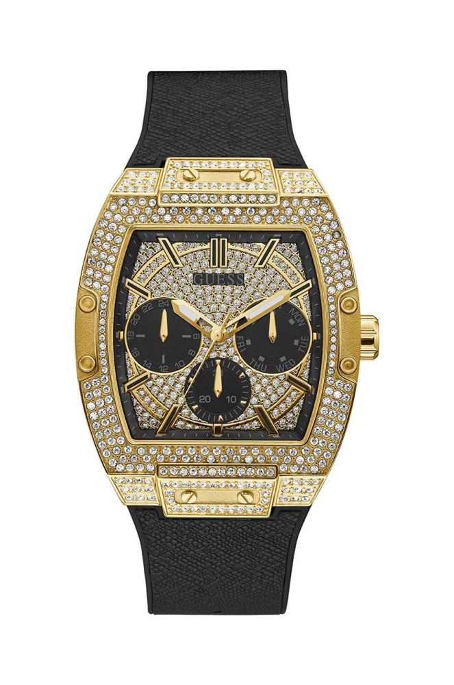 Годинник Guess GW0048G2 чоловічий колір чорний