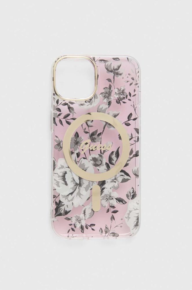 Чохол на телефон Guess iPhone 14 6.1" колір рожевий (3289958)