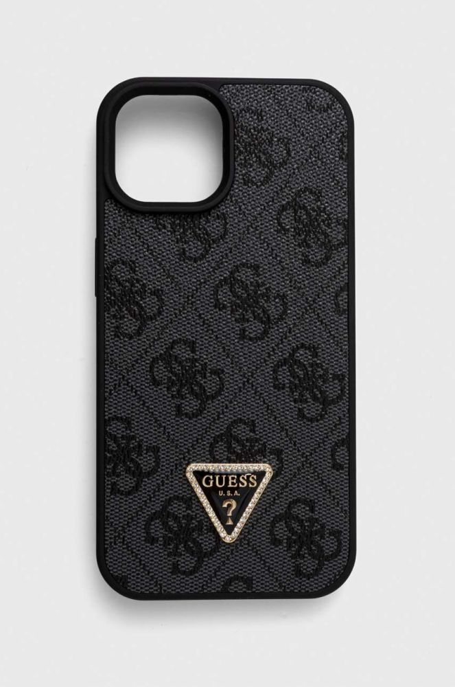 Чохол на телефон Guess iPhone 15 6.1 колір чорний (3649638)