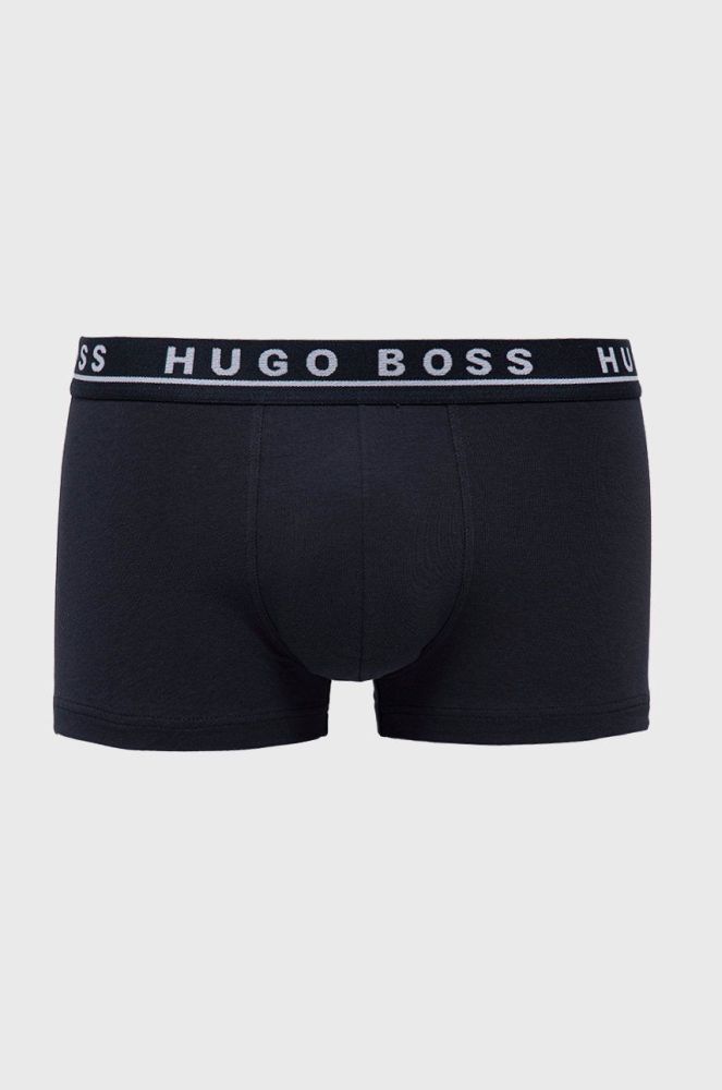 Боксери Boss (3-pack) чоловічі колір синій