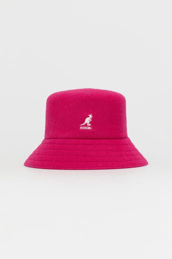 Капелюх Kangol колір фіолетовий вовна K3191ST.EP600-EP600