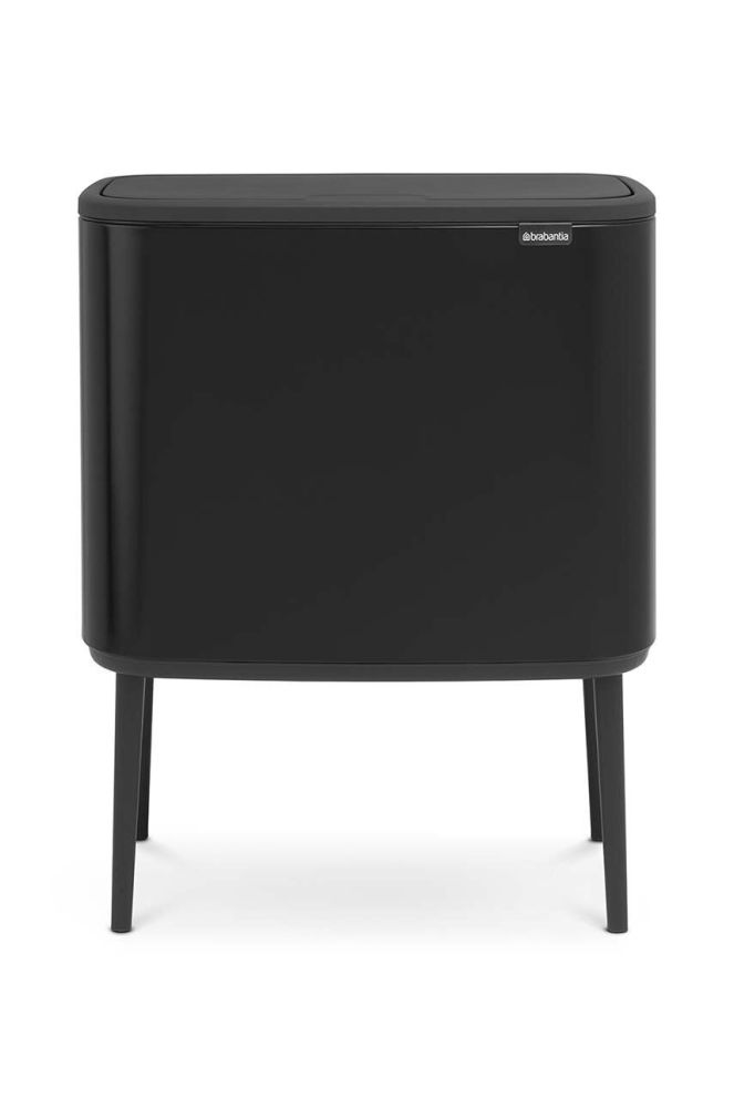 Смітник Brabantia Bo Touch Hi 3 x 11 L колір чорний (3624059)