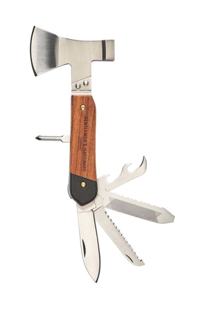 Gentelmen's Hardware Мультиінструмент z toporkiem 10 w 1 колір барвистий