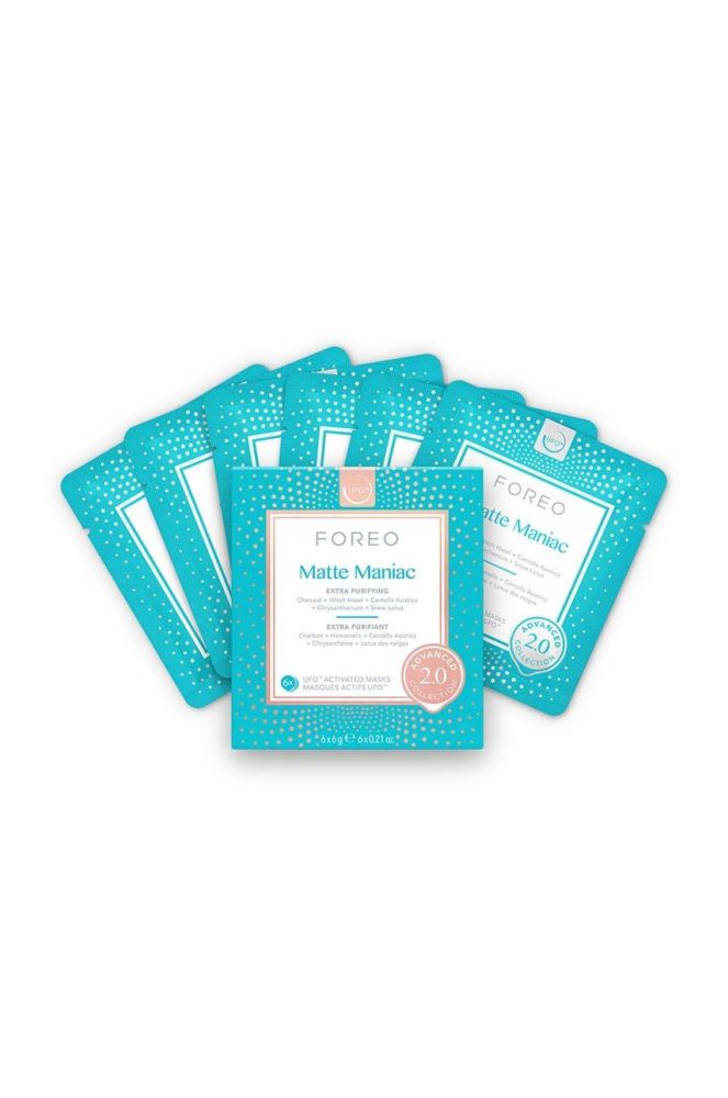 Активована матуюча маска ufo FOREO 6-pack колір бірюзовий