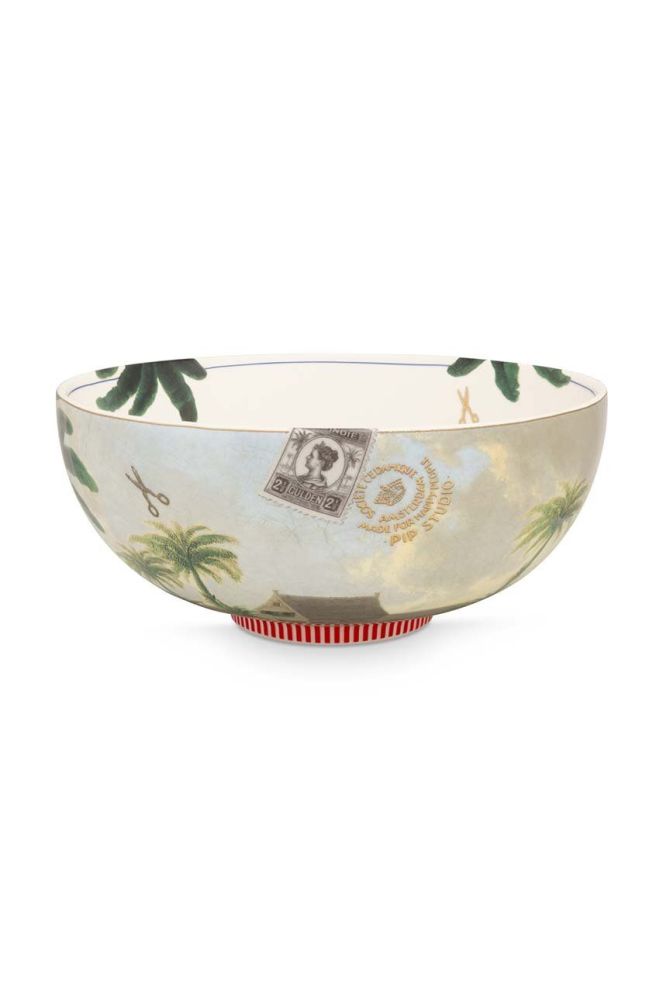 Миска Pip Studio Heritage Palm колір барвистий