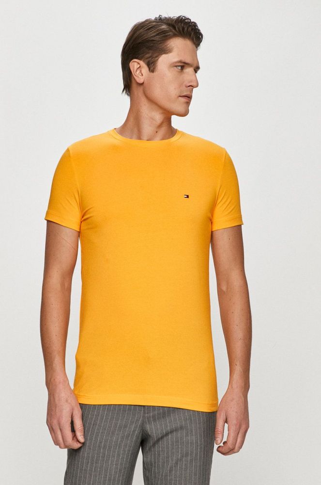 Tommy Hilfiger Легка футболка колір жовтий (3193659)