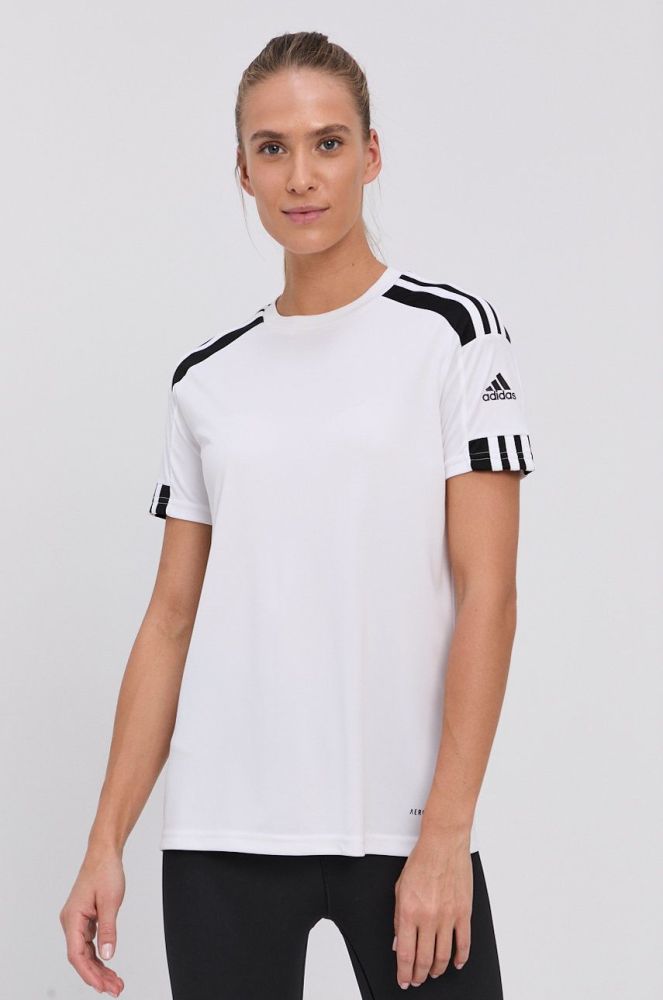 Футболка adidas Performance GN5753 жіноча колір білий