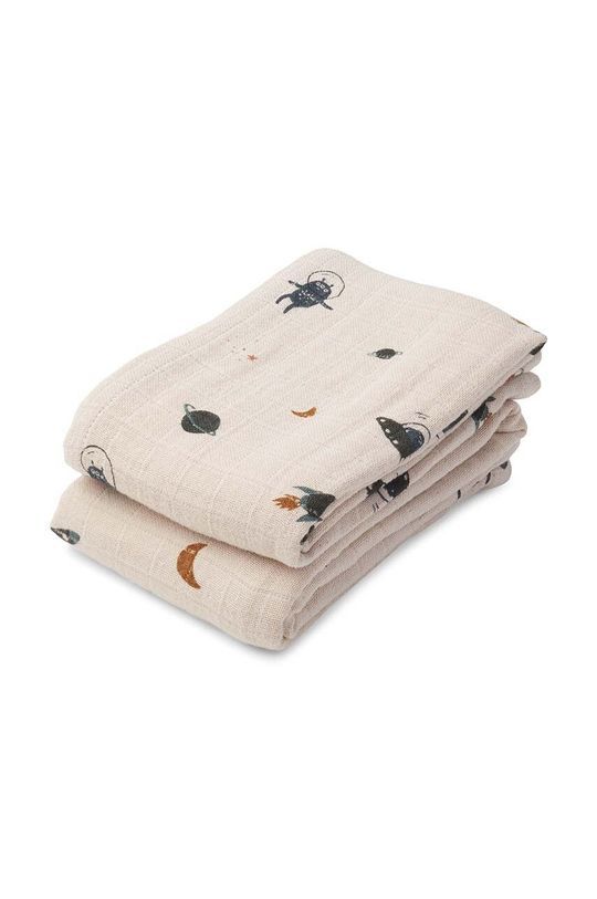 Дитяча пелюшка Liewood Lewis 2-pack колір блакитний (3278165)