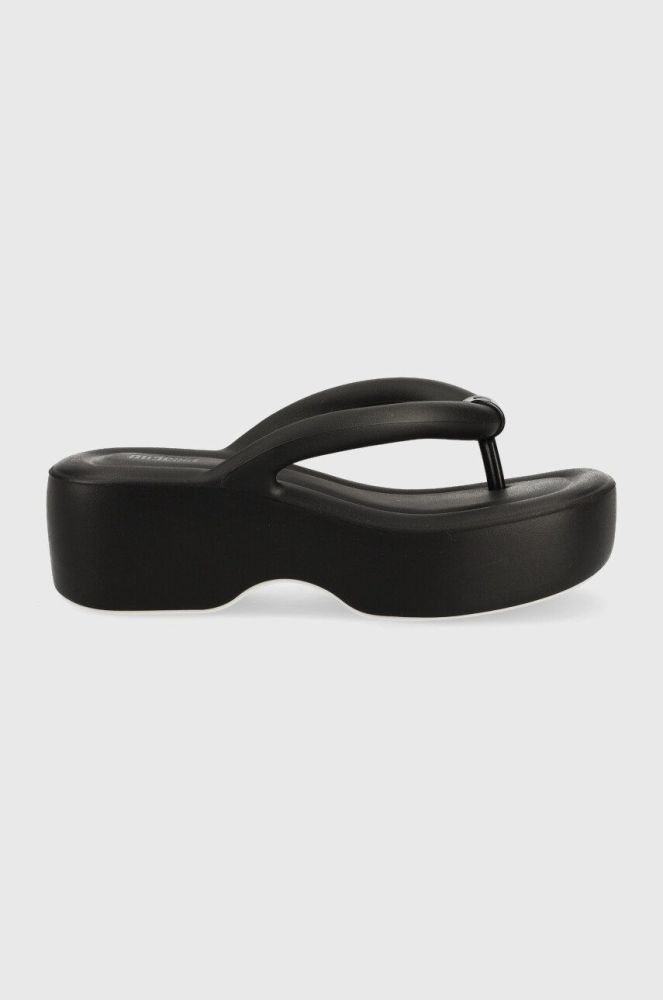 В'єтнамки Melissa Free Platform Ad жіночі колір чорний на платформі