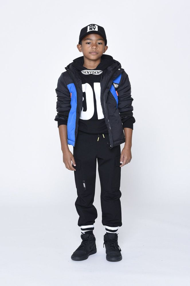Дитяча куртка Dkny колір чорний (2698043)
