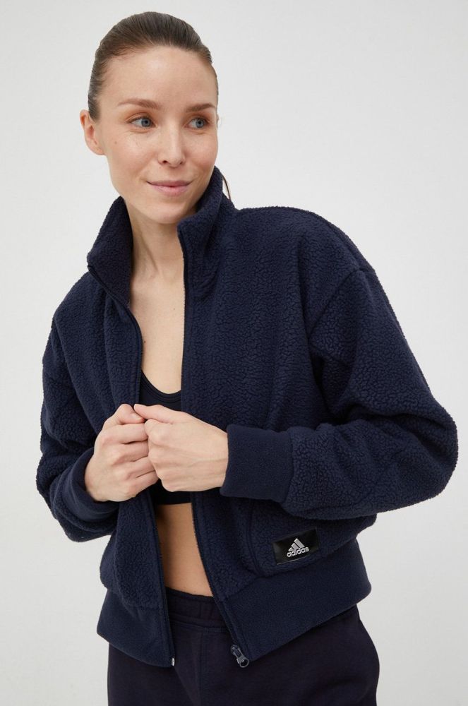 Кофта adidas жіноча колір синій