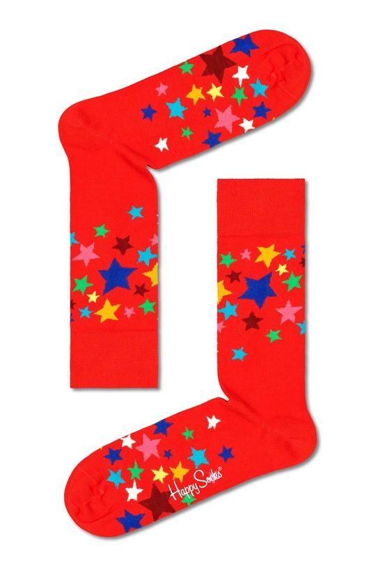 Шкарпетки Happy Socks Stars Sock колір червоний