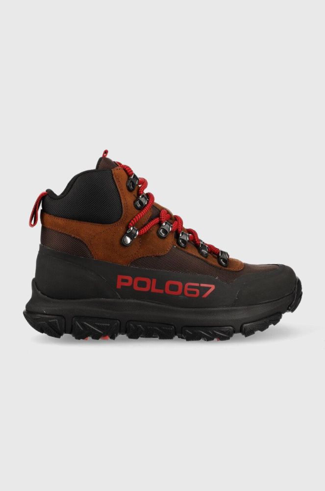 Черевики Polo Ralph Lauren Advtr 300mid чоловічі колір коричневий 809877994002
