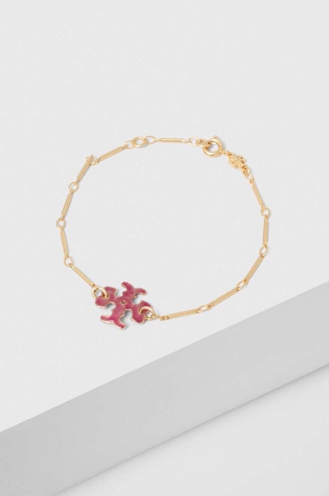 Позолочений браслет Tory Burch колір золотий (3326998)