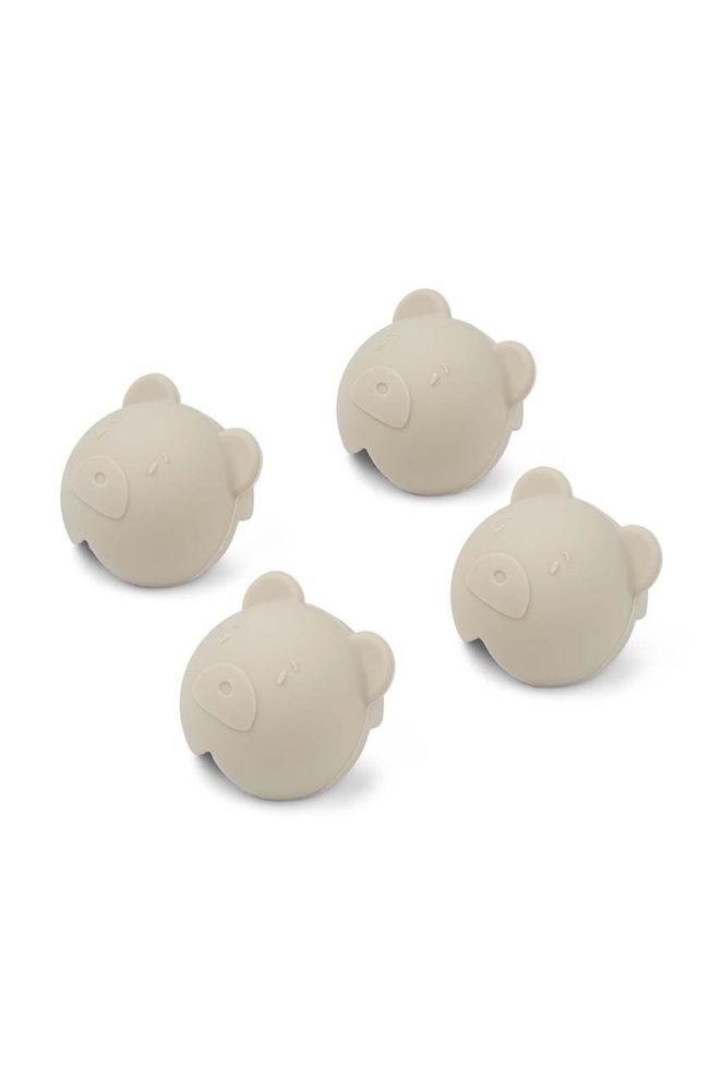 Куточок Liewood 4-pack колір бежевий (3570249)
