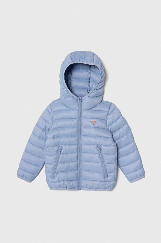 Дитяча куртка Guess колір блакитний (3437937)