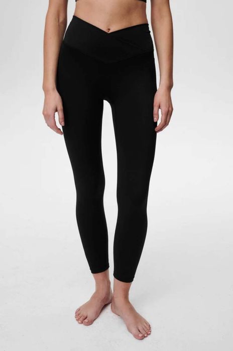 Легінси Undress Code 618 Half Moon Leggins Black жіночі колір чорний однотонні