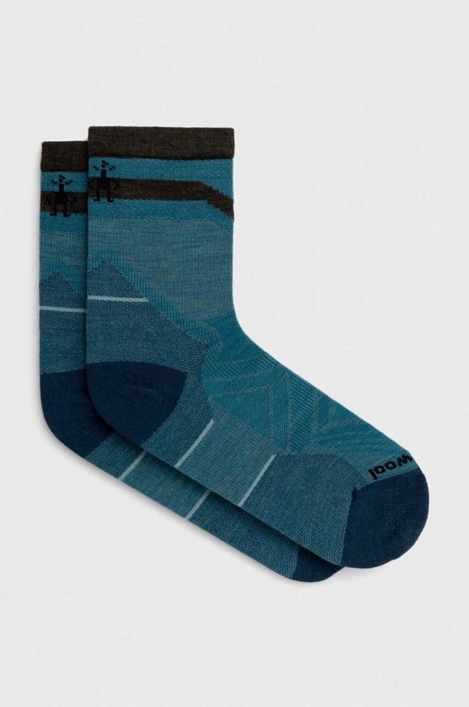 Шкарпетки Smartwool Zero Cushion Mid колір зелений