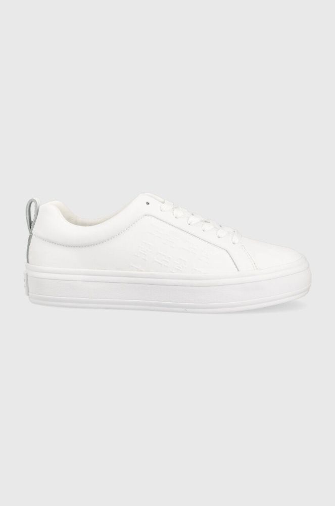 Кросівки Tommy Hilfiger TH EMBOSSED VULC SNEAKER колір білий FW0FW07376