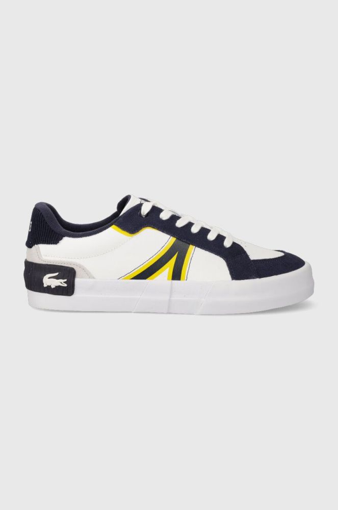 Шкіряні кросівки Lacoste L004 223 1 CMA колір білий 46CMA0013