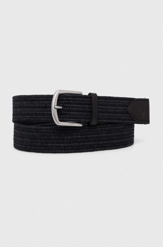 Ремінь Polo Ralph Lauren чоловічий колір чорний (3558231)