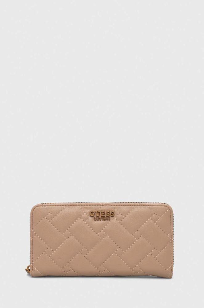 Гаманець Guess жіночий колір бежевий (3500999)