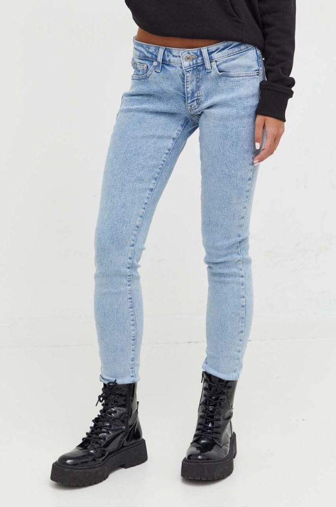 Джинси Tommy Jeans Sophie жіночі колір блакитний (3596362)