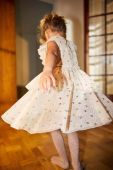Дитяча сукня Konges Sl?jd колір бежевий mini розкльошена (3591930)