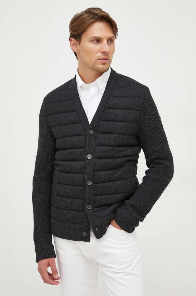 Вовняний кардиган Polo Ralph Lauren колір чорний (3628474)