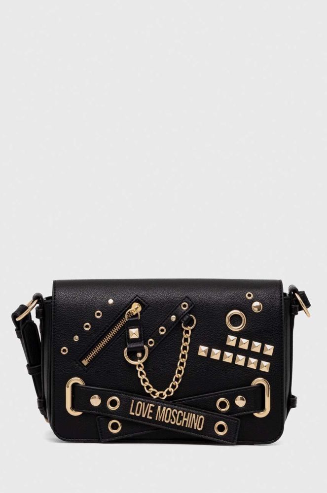 Сумочка Love Moschino колір чорний (3386398)
