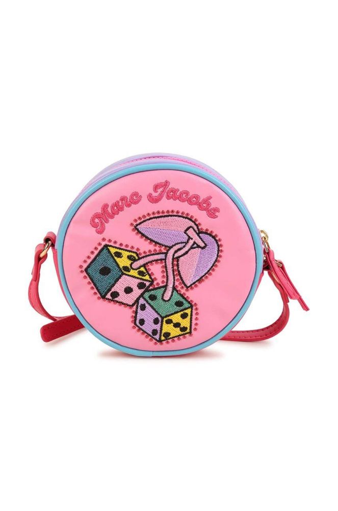 Дитяча сумочка Marc Jacobs колір рожевий