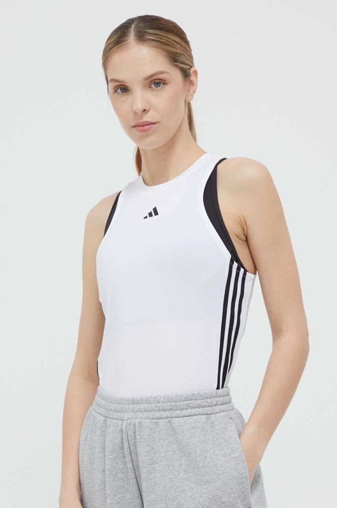 Топ для тренувань adidas Performance Train Essentials колір білий