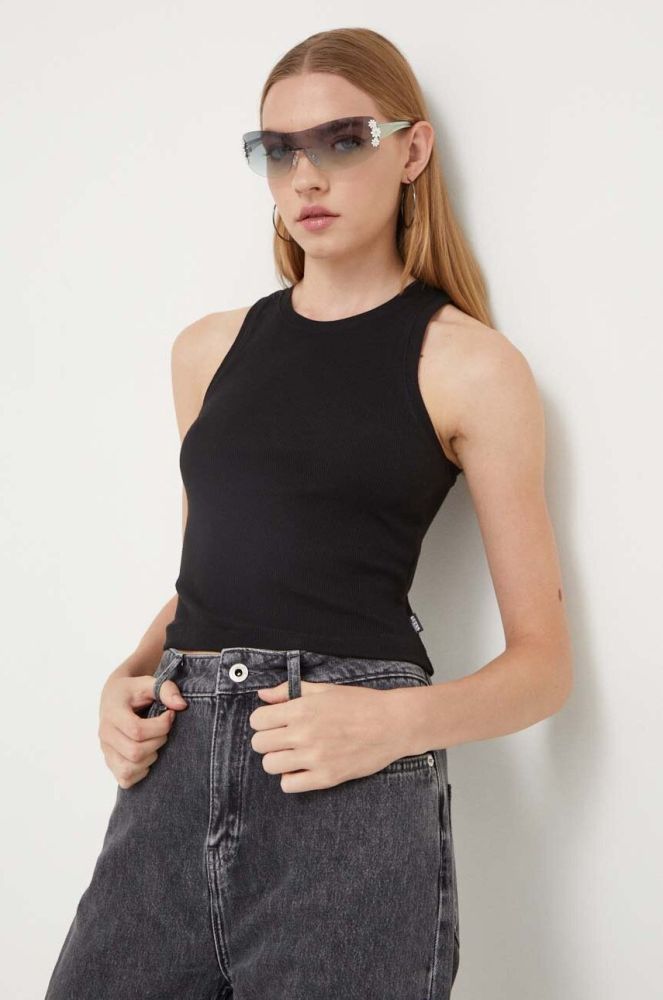 Топ Guess Originals жіночий колір чорний (3367026)