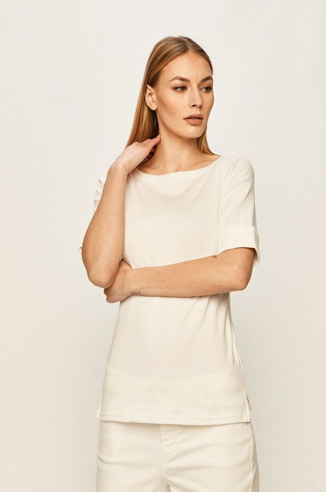 Lauren Ralph Lauren - Футболка колір білий (575882)