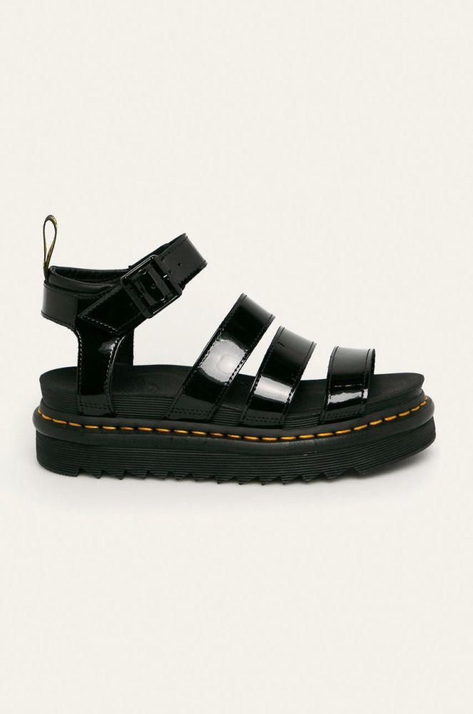Dr. Martens - Шкіряні сандалі Blaire колір чорний
