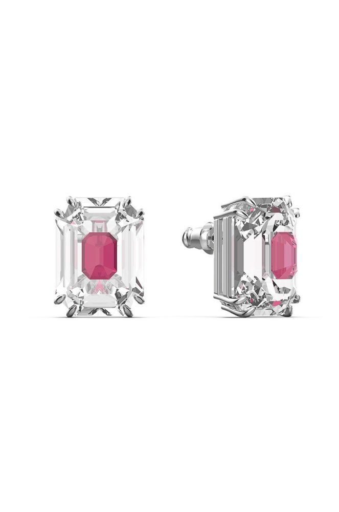 Swarovski - Сережки CHROMA колір срібний