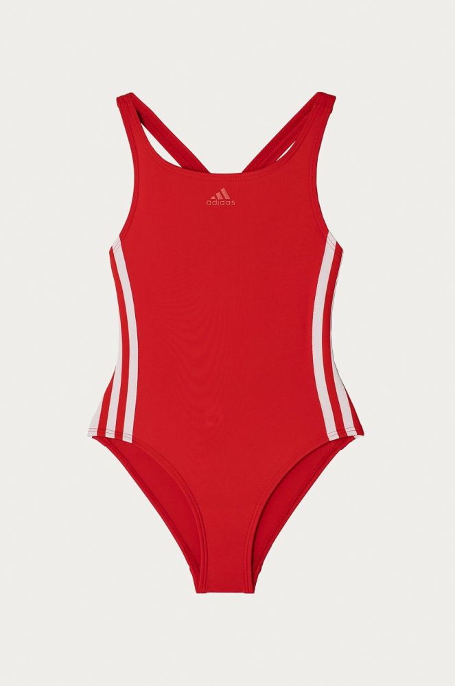 Дитячий купальник adidas Performance GQ1143 колір червоний