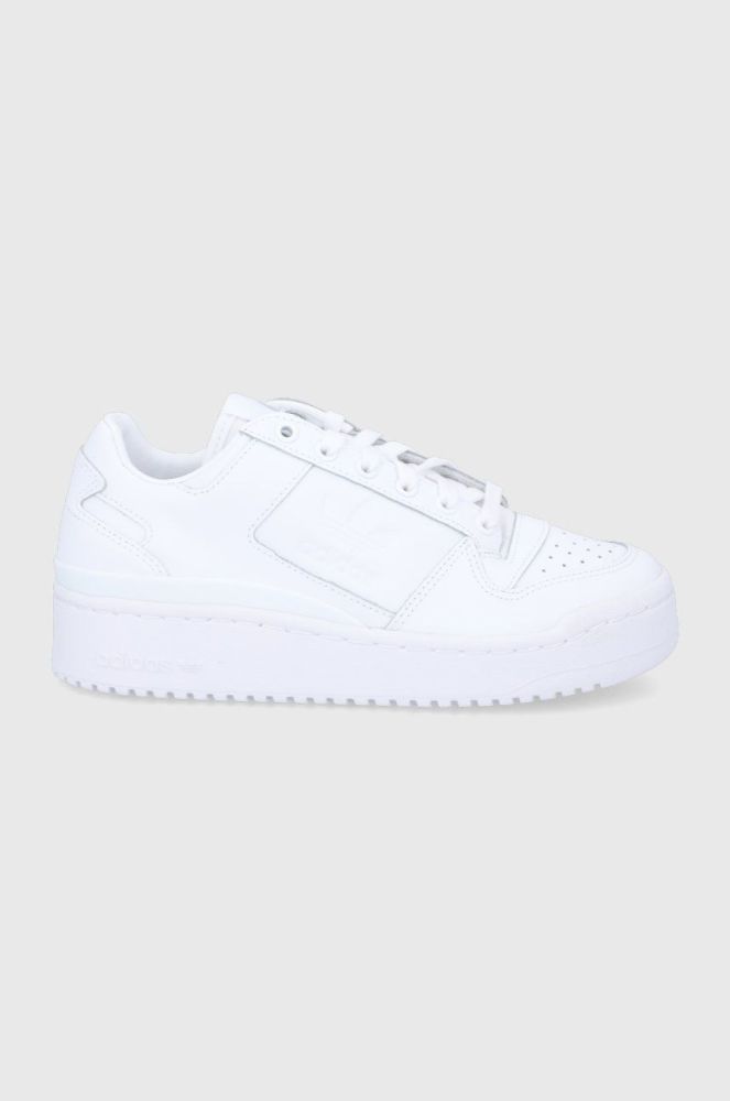 Шкіряні черевики adidas Originals FY9042 колір білий FY9042-FTWWHT