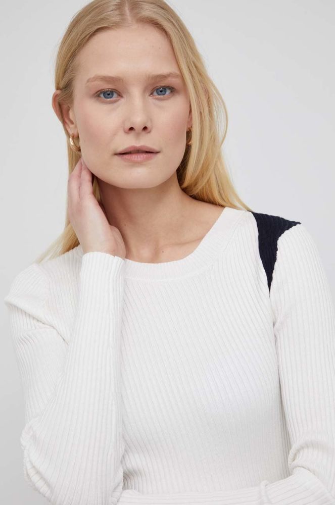 Светр Dkny жіночий колір білий легкий