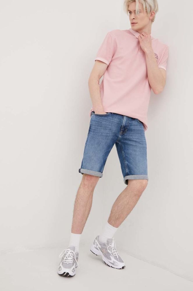 Джинсові шорти Tommy Jeans Ronnie Bf0132 чоловічі колір синій