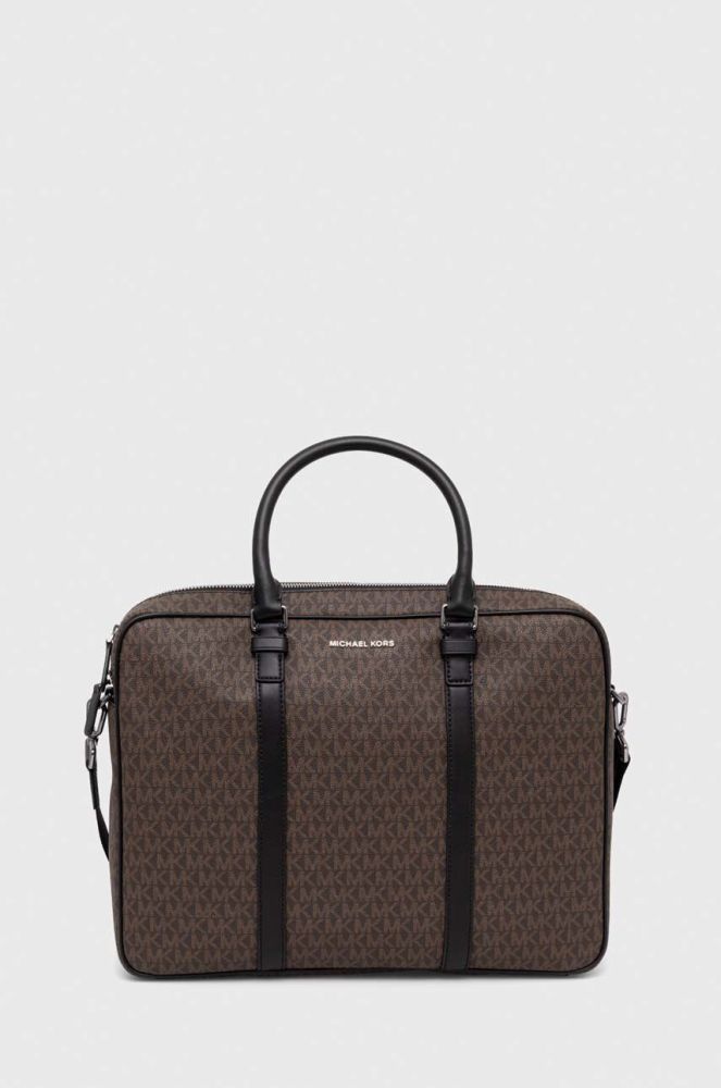 Сумка для ноутбука Michael Kors колір коричневий