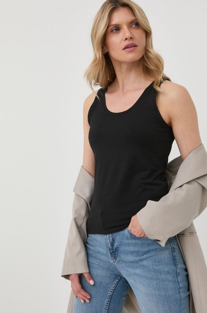 Моделюючий топ Spanx жіночий колір чорний (2349698)