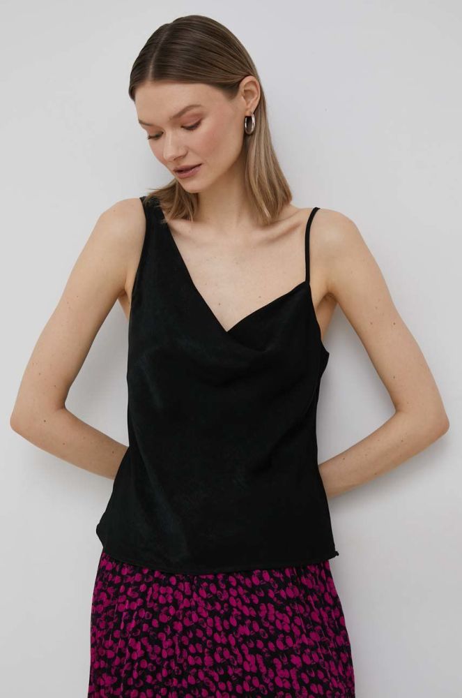 Топ Dkny жіноча колір чорний