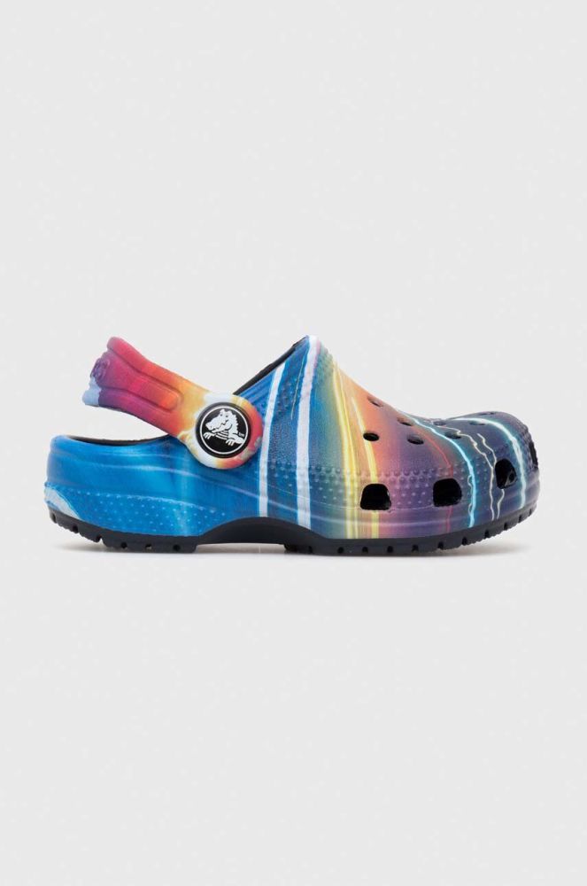 Дитячі шльопанці Crocs колір синій (3284939)