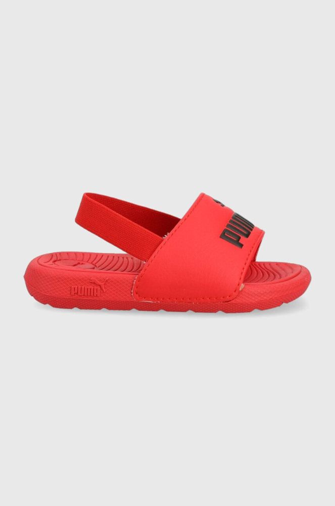 Дитячі сандалі Puma Cool Cat 2.0 Backstrap AC Inf колір червоний