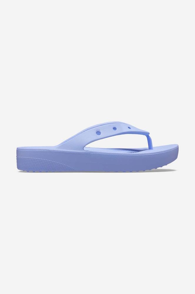 Дитячі в'єтнамки Crocs Flip колір фіолетовий