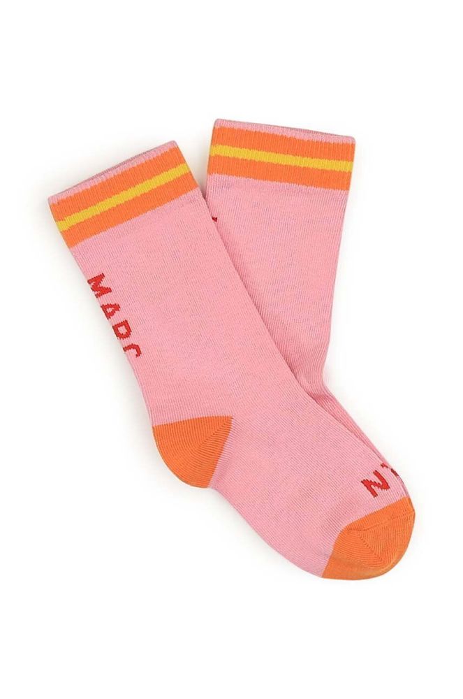 Дитячі шкарпетки Marc Jacobs колір рожевий (3077805)