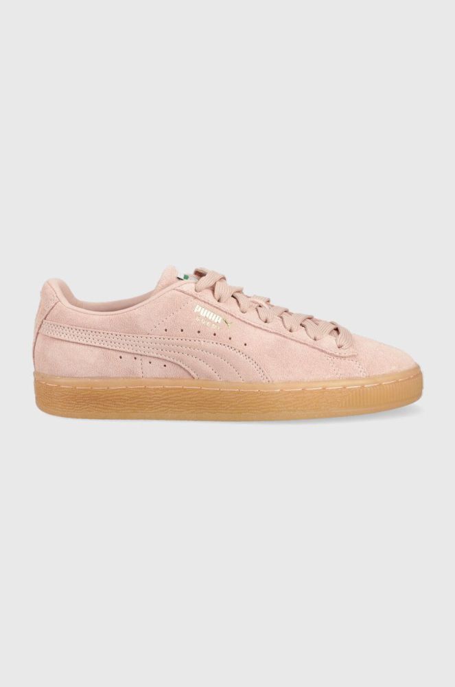 Замшеві кросівки Puma Suede Classic XXI колір рожевий 374915-73